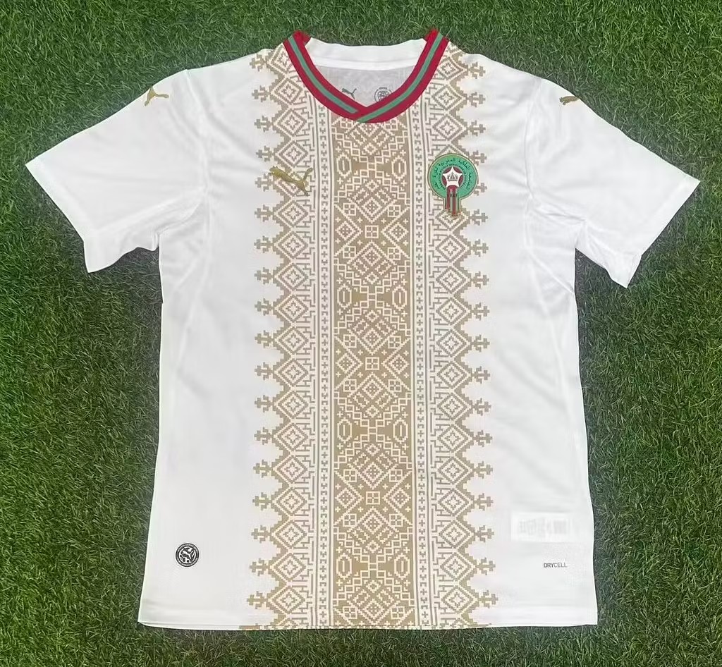Camiseta Marruecos Tipo Fan Visitante (S)