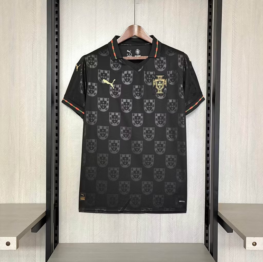 Camiseta Portugal Tipo Fan Black Panther (S)