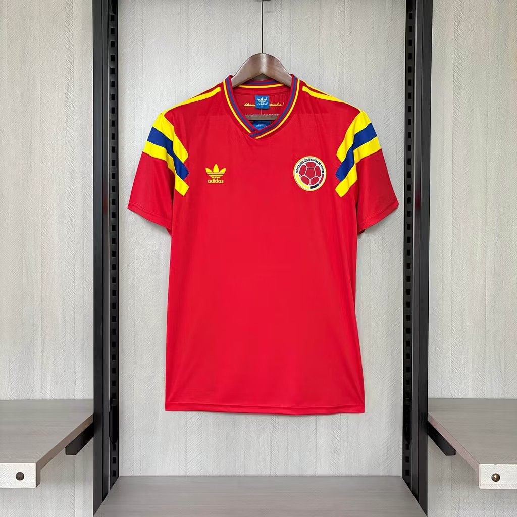 Camiseta Colombia Retro Visitante 1990 (S)