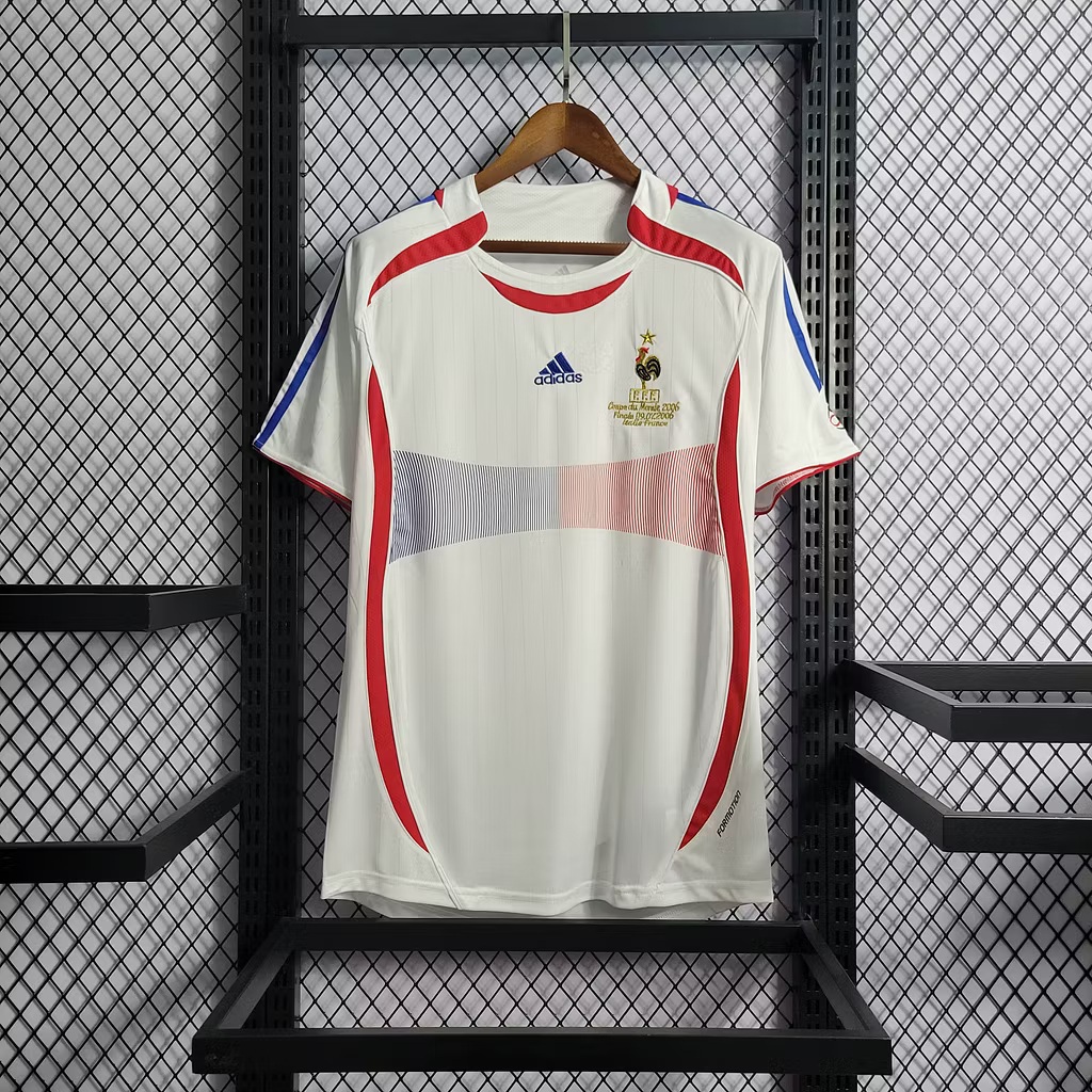 Camiseta Retro de Francia de Visitante de 2006 (S)