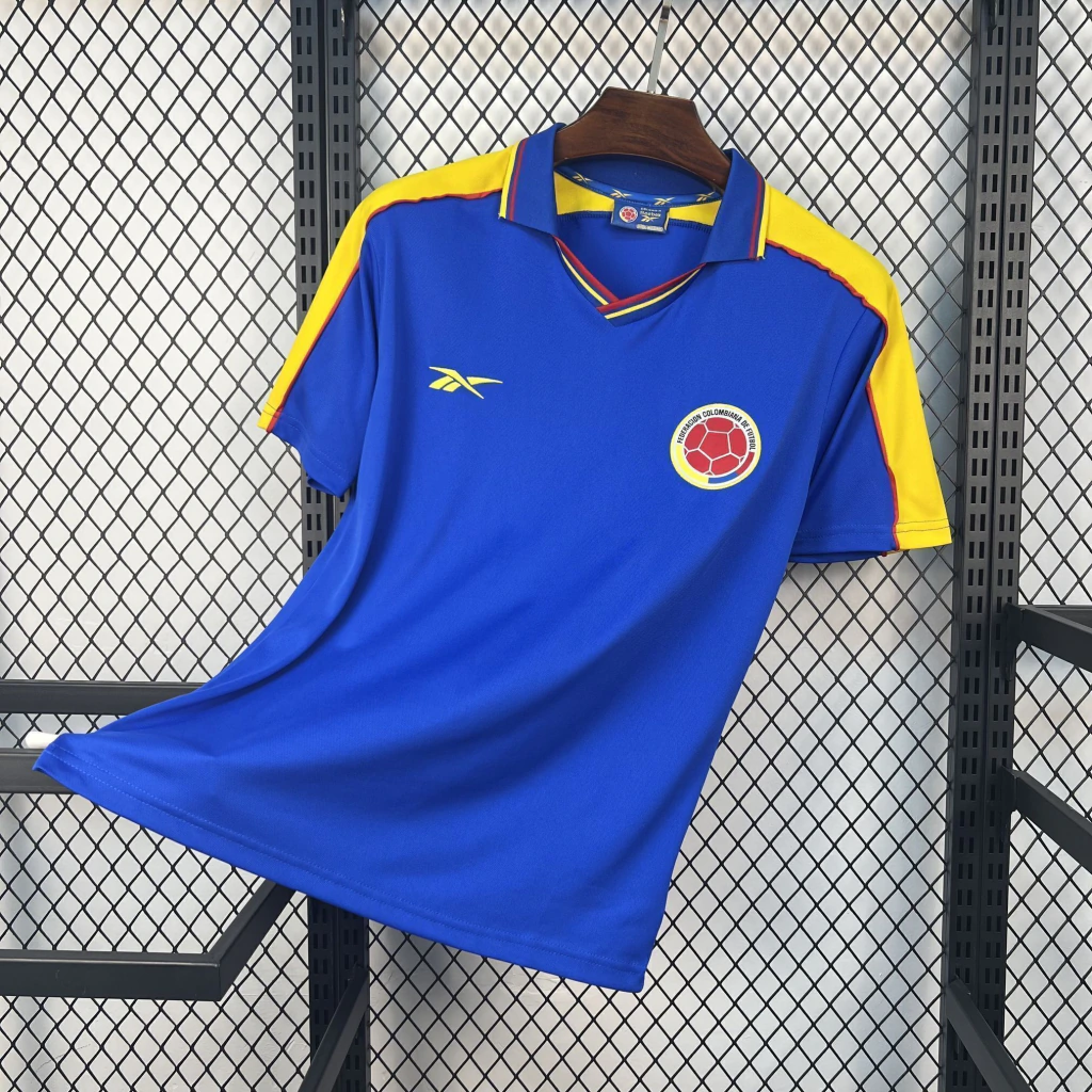 Camiseta Retro Colombia Visitante 98' (S)