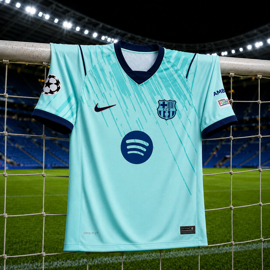 Camiseta Barcelona Tipo Fan 3ra Equitación